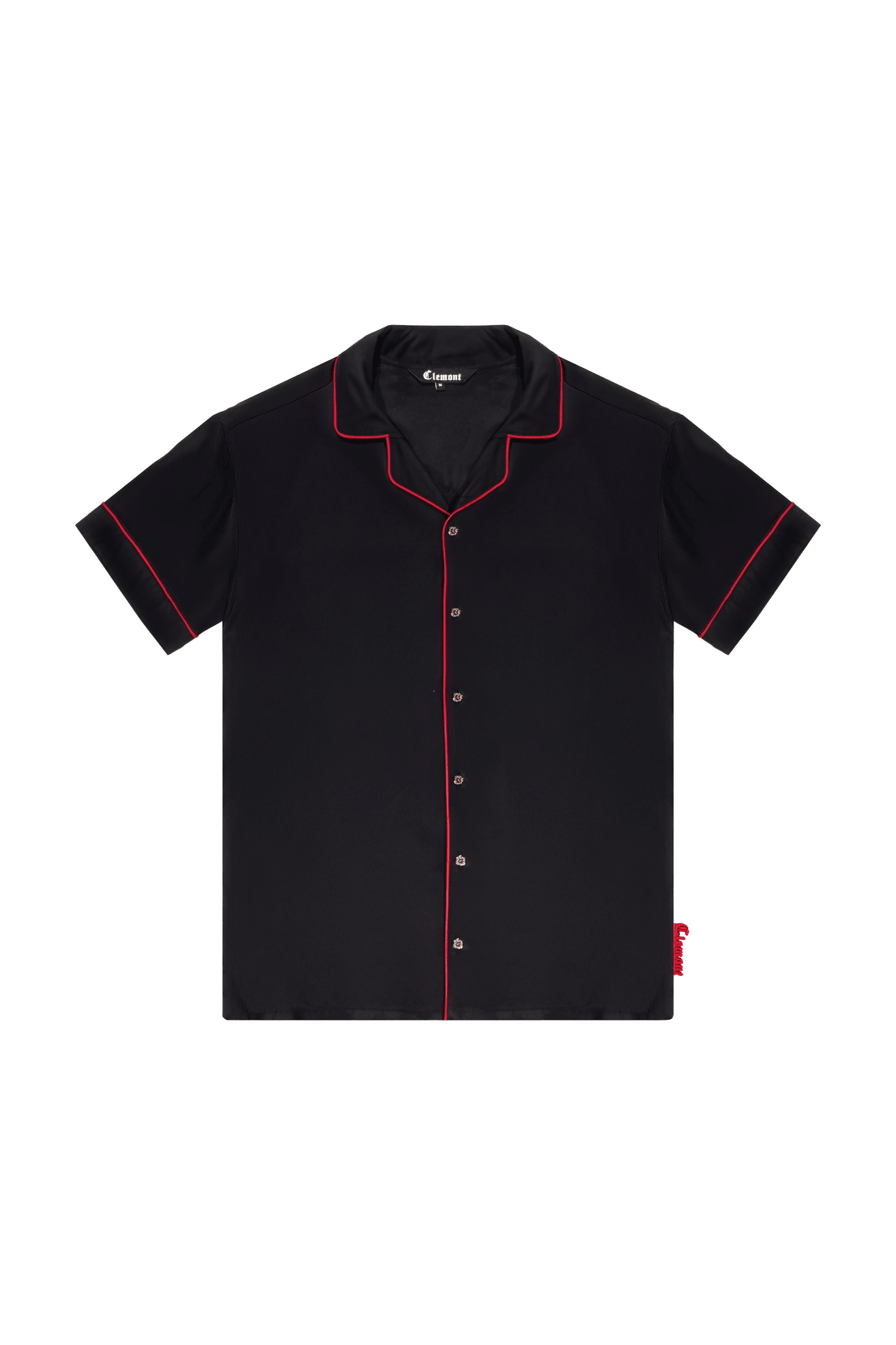 CAMISA DINAMO NEGRO/ROJO MASCULINO CLEMONT - CLEMONT, LLC