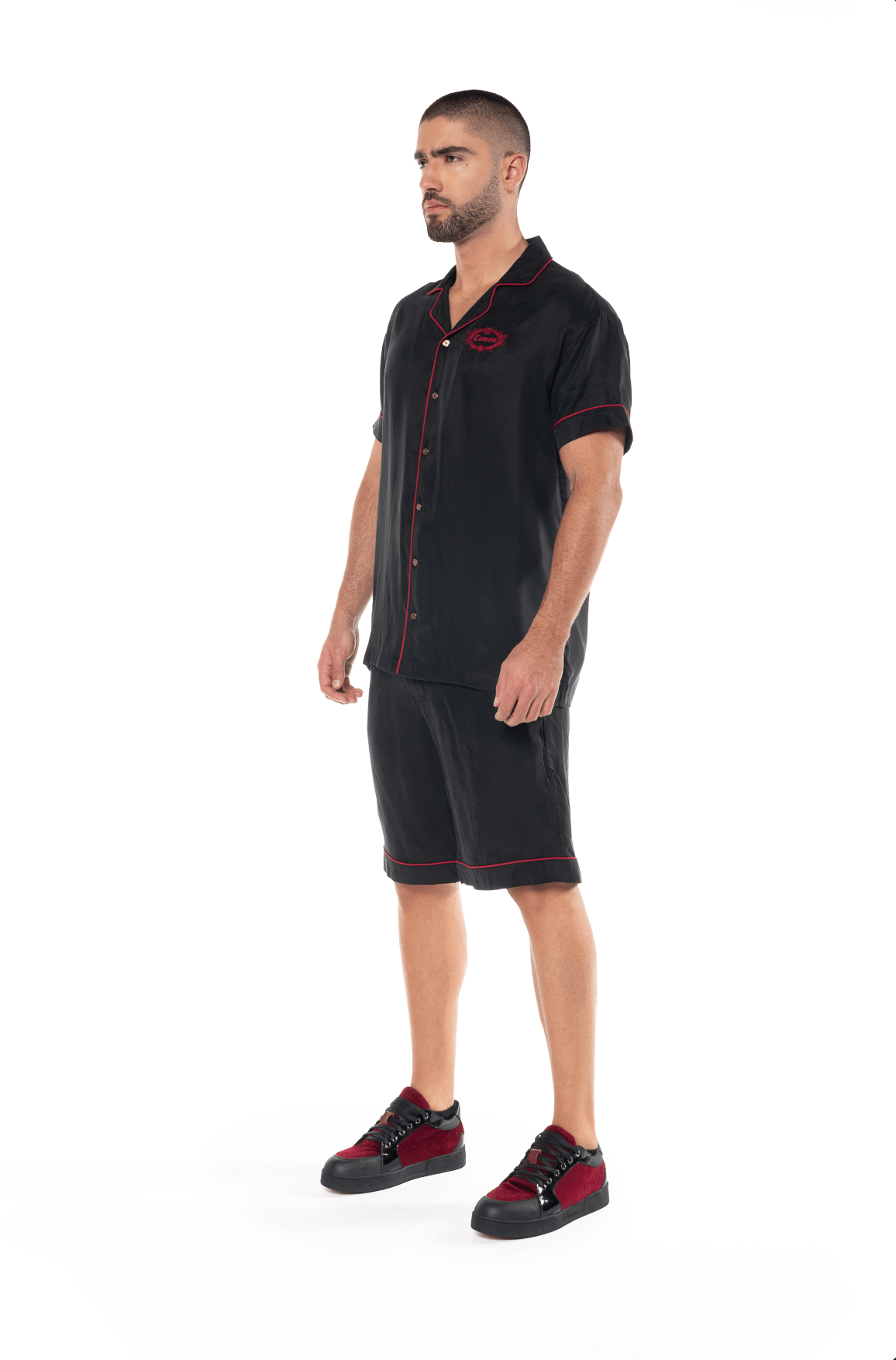CAMISA DINAMO NEGRO/ROJO MASCULINO CLEMONT - CLEMONT, LLC