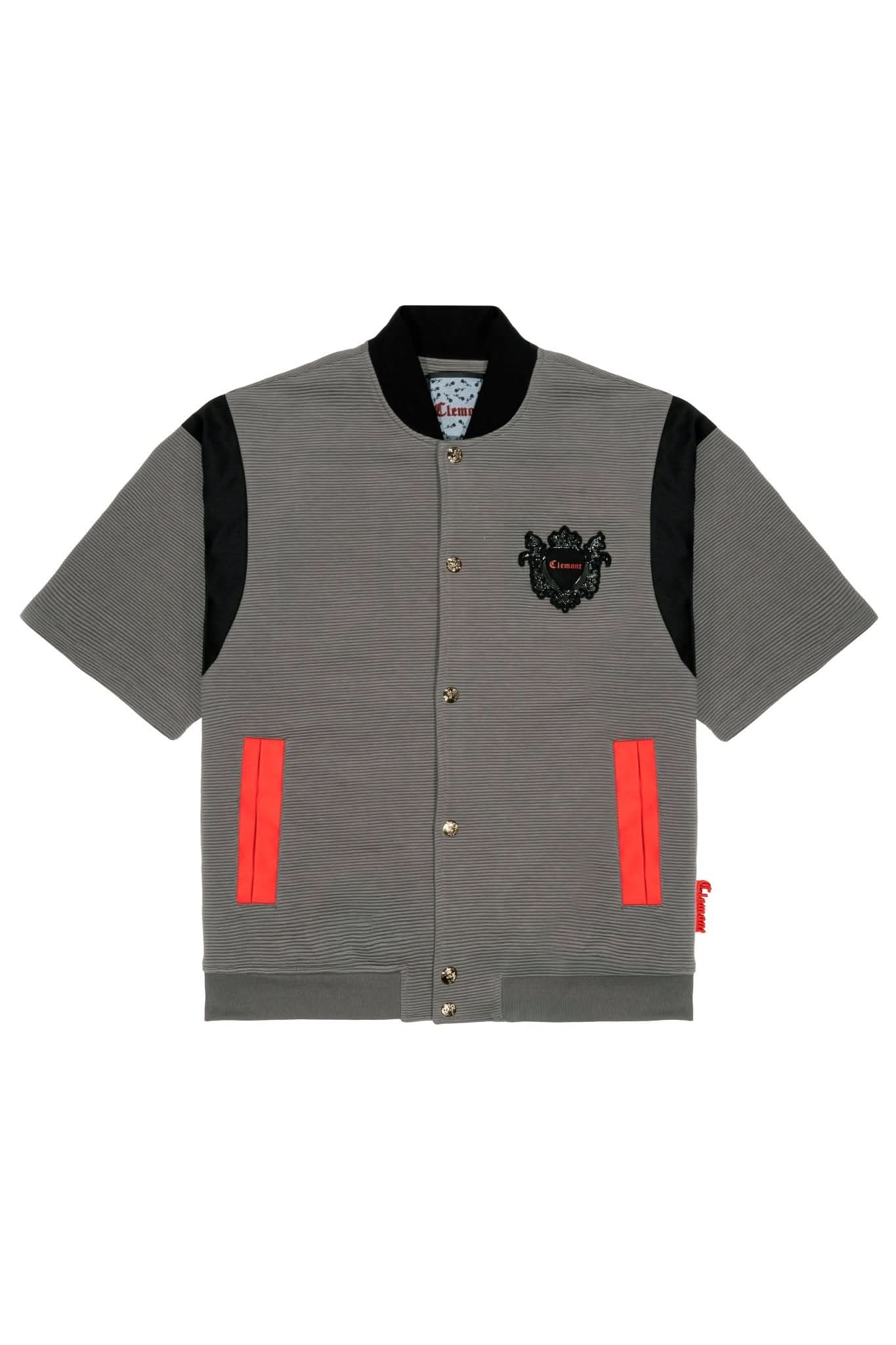 CAMISA SEMI OVERSIZED MASCULINA ISTANA GRIS CLEMONT - CLEMONT, LLC