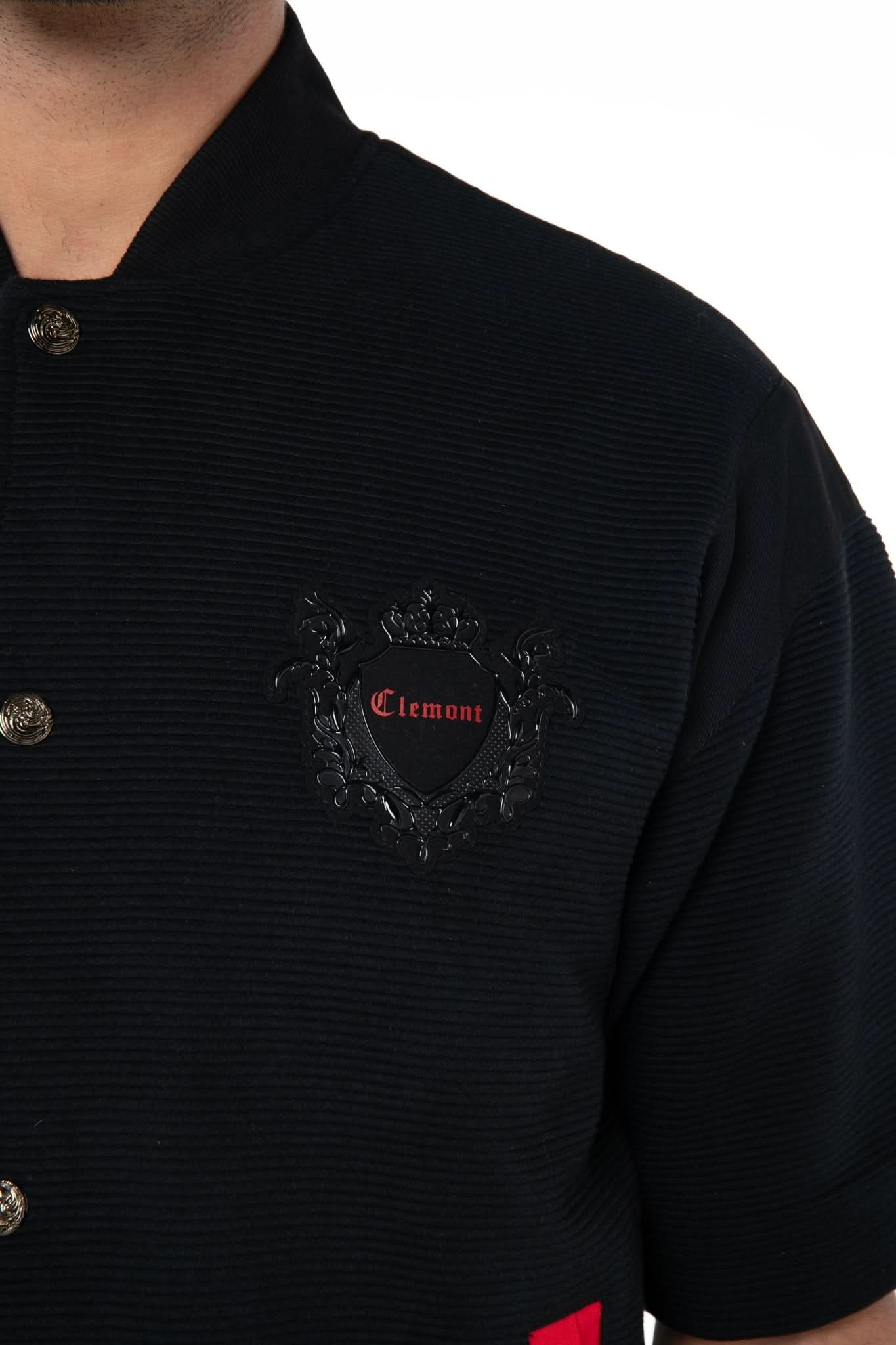 CAMISA SEMI OVERSIZED MASCULINA ISTANA NEGRO CLEMONT - CLEMONT, LLC