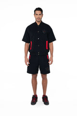 CAMISA SEMI OVERSIZED MASCULINA ISTANA NEGRO CLEMONT - CLEMONT, LLC