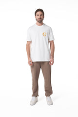 ANCORAGGIO CREAM MEN'S T-SHIRT CLEMONT - IMAGE 4 - CLEMONT.US