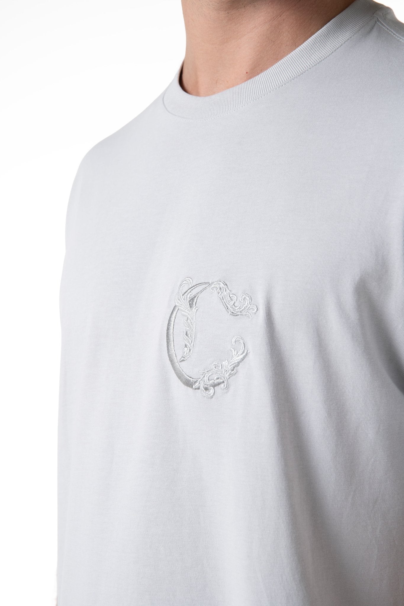 ANCORAGGIO GREY MEN'S T-SHIRT CLEMONT - IMAGE 2 - CLEMONT.US