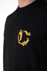 ANCORAGGIO BLACK MEN'S T-SHIRT CLEMONT - IMAGE 2 - CLEMONT.US