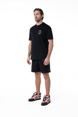 ECLISSATO BLACK MEN'S T-SHIRT CLEMONT - IMAGE 5 - CLEMONT.US