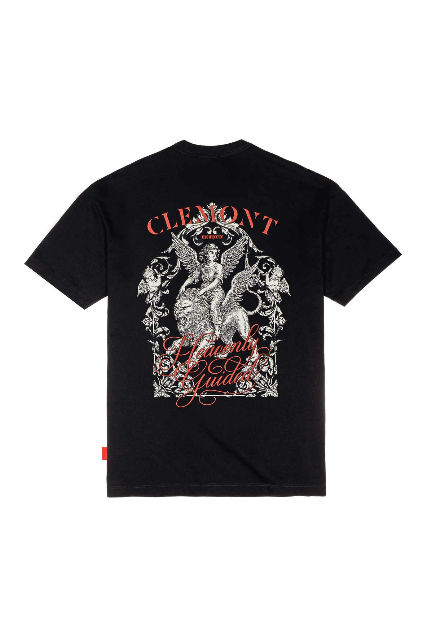 ECLISSATO BLACK MEN'S T-SHIRT CLEMONT - IMAGE 1 - CLEMONT.US