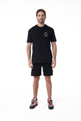 ECLISSATO BLACK MEN'S T-SHIRT CLEMONT - IMAGE 4 - CLEMONT.US
