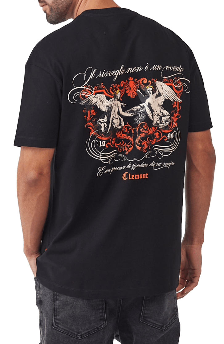 CAMISETA HOMBRE EREBO NEGRO CLEMONT - CLEMONT, LLC
