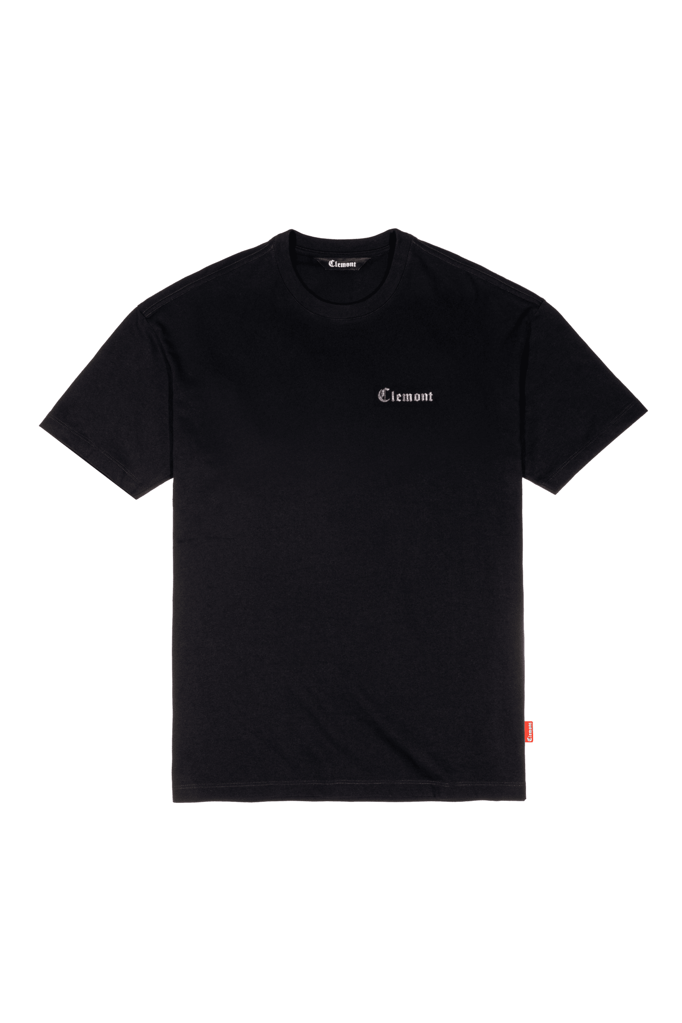 INABISSARE BLACK MEN'S T-SHIRT CLEMONT - IMAGE 4 - CLEMONT.US