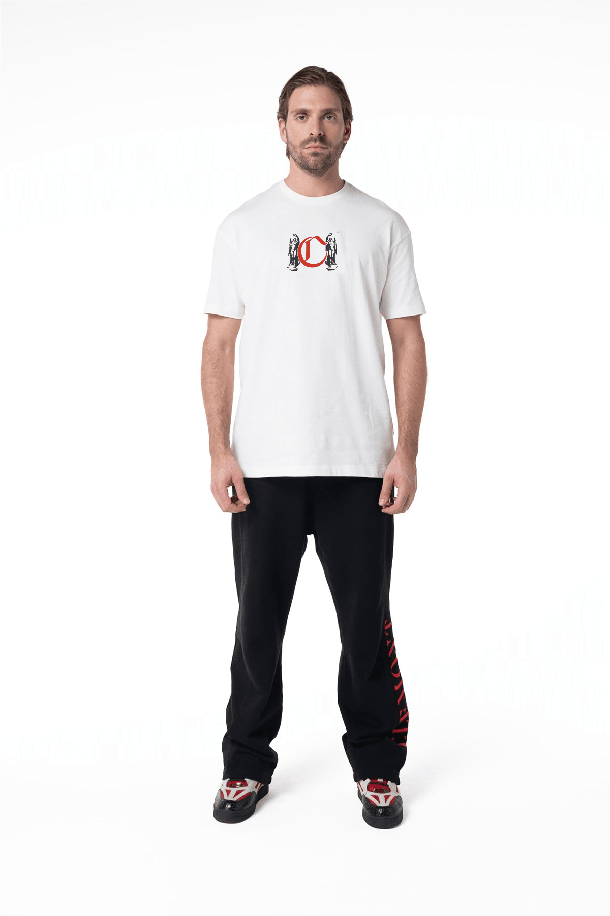 INCRESPATURA CREAM MEN'S T-SHIRT CLEMONT - IMAGE 4 - CLEMONT.US