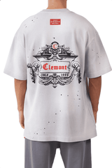 CAMISETA HOMBRE OVERSIZED DISORDINE GRIS CLEMONT - CLEMONT, LLC