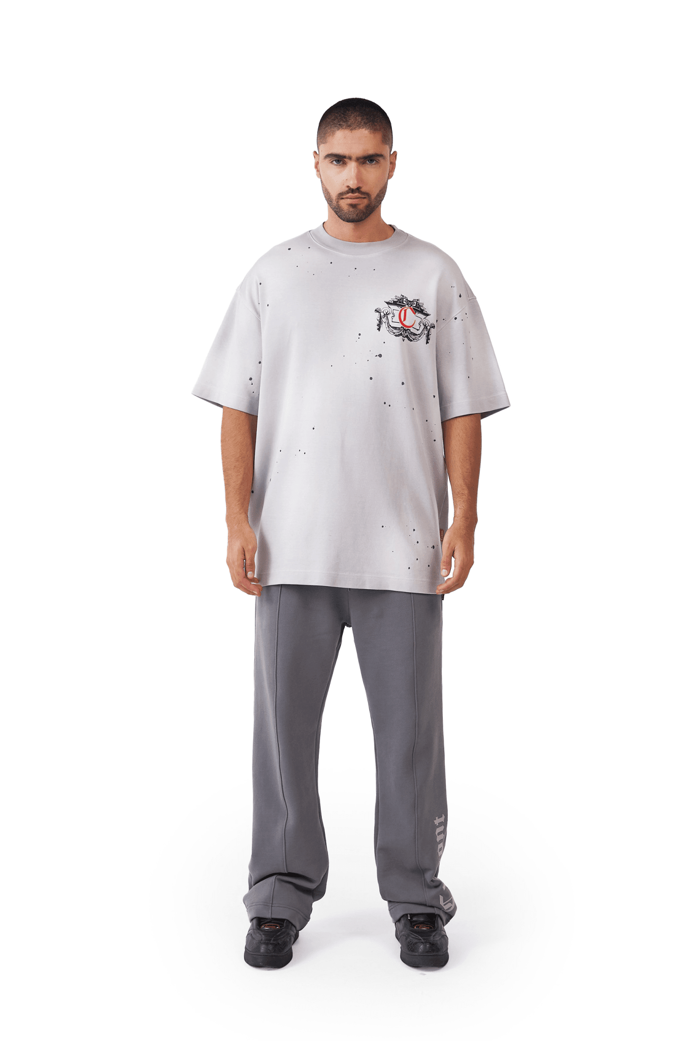 CAMISETA HOMBRE OVERSIZED DISORDINE GRIS CLEMONT - CLEMONT, LLC