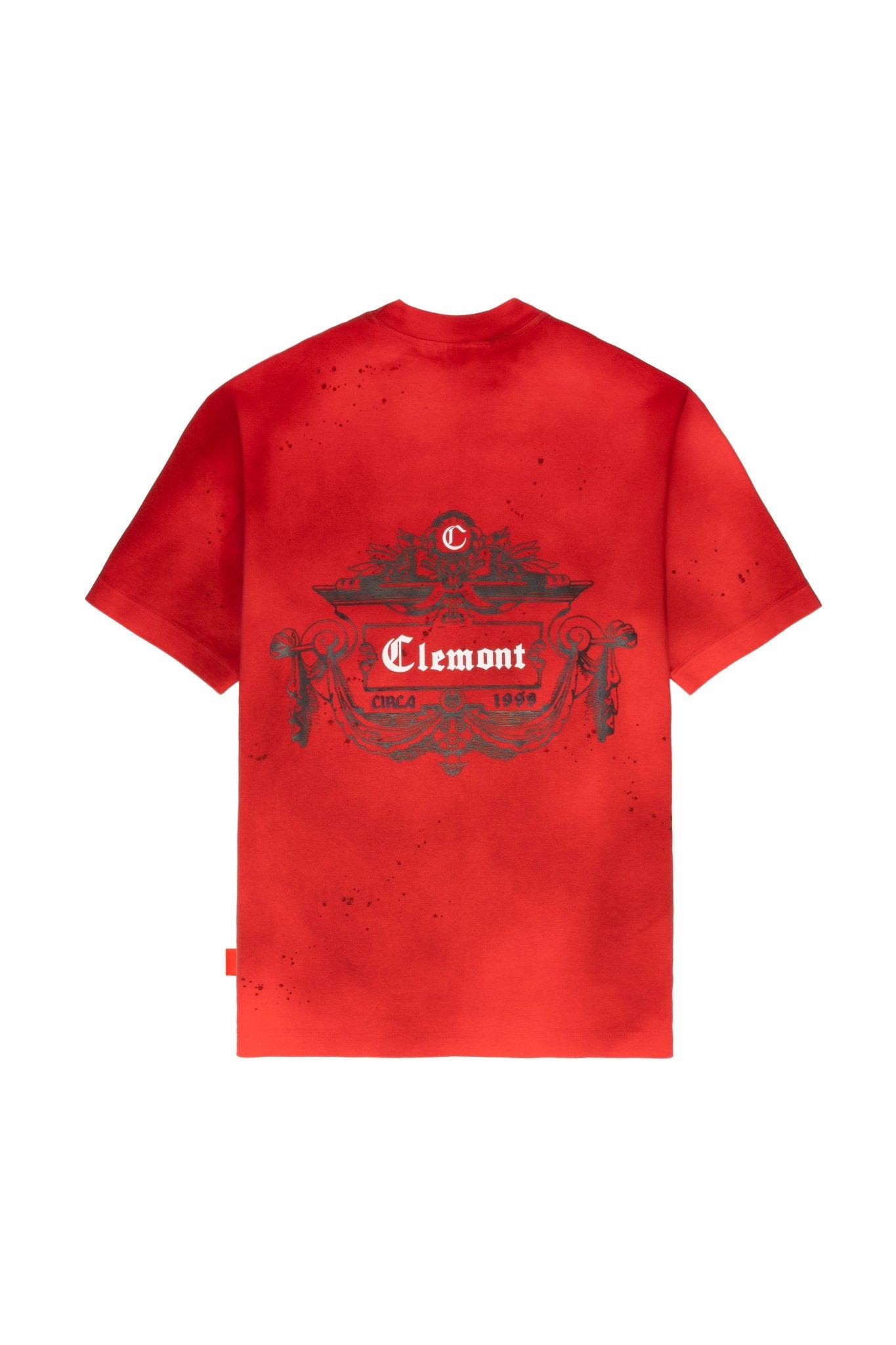 CAMISETA HOMBRE OVERSIZED DISORDINE ROJO CLEMONT - CLEMONT, LLC