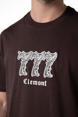 RECESSO MOCCA MEN'S T-SHIRT CLEMONT - IMAGE 2 - CLEMONT.US