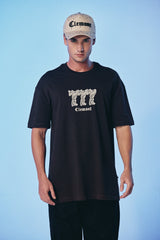 RECESSO BLACK MEN'S T-SHIRT CLEMONT - IMAGE 2 - CLEMONT.US