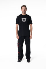 RECESSO BLACK MEN'S T-SHIRT CLEMONT - IMAGE 5 - CLEMONT.US