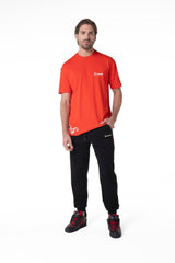SCORRERE RED MEN'S T-SHIRT CLEMONT - IMAGE 5 - CLEMONT.US