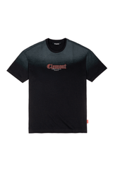 VELARIO BLACK MEN'S T-SHIRT CLEMONT - IMAGE 1 - CLEMONT.US