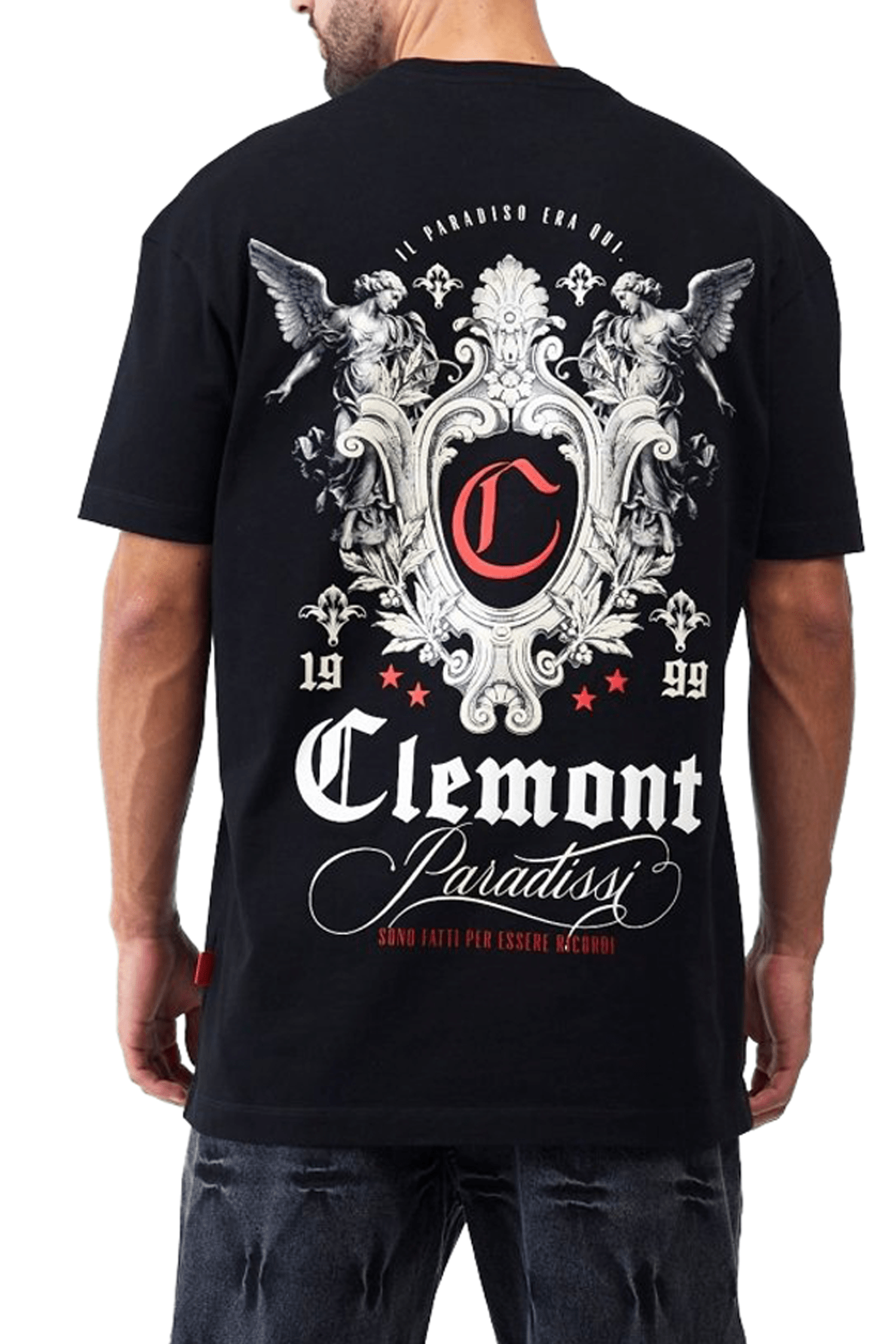 CAMISETA MASCULINO EUFORIA NEGRO CLEMONT - CLEMONT, LLC