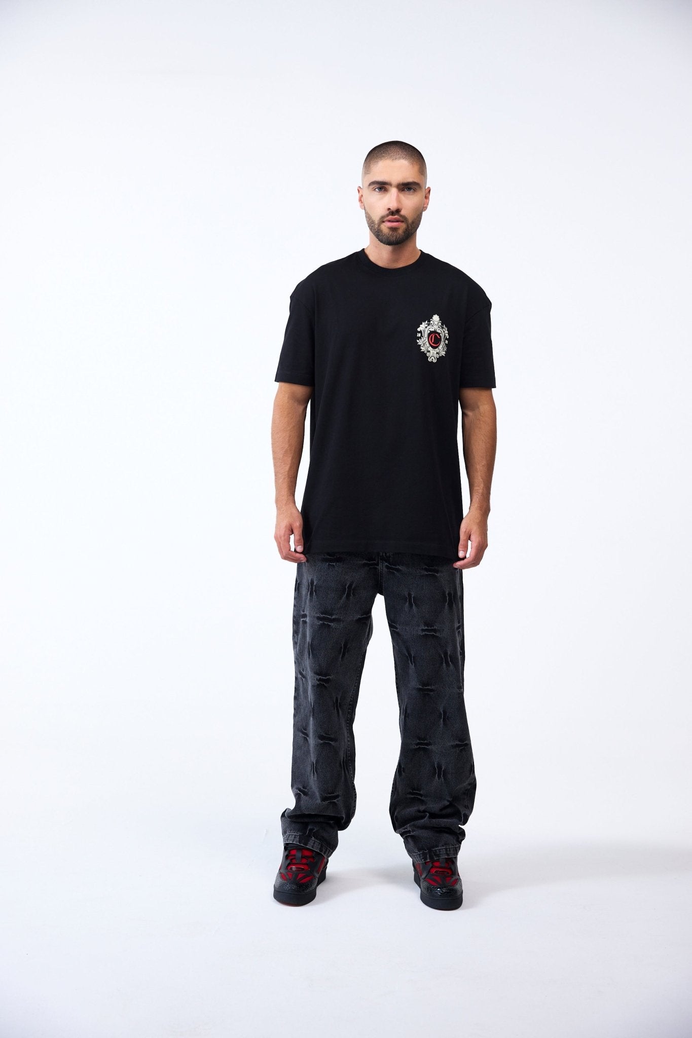 CAMISETA MASCULINO EUFORIA NEGRO CLEMONT - CLEMONT, LLC