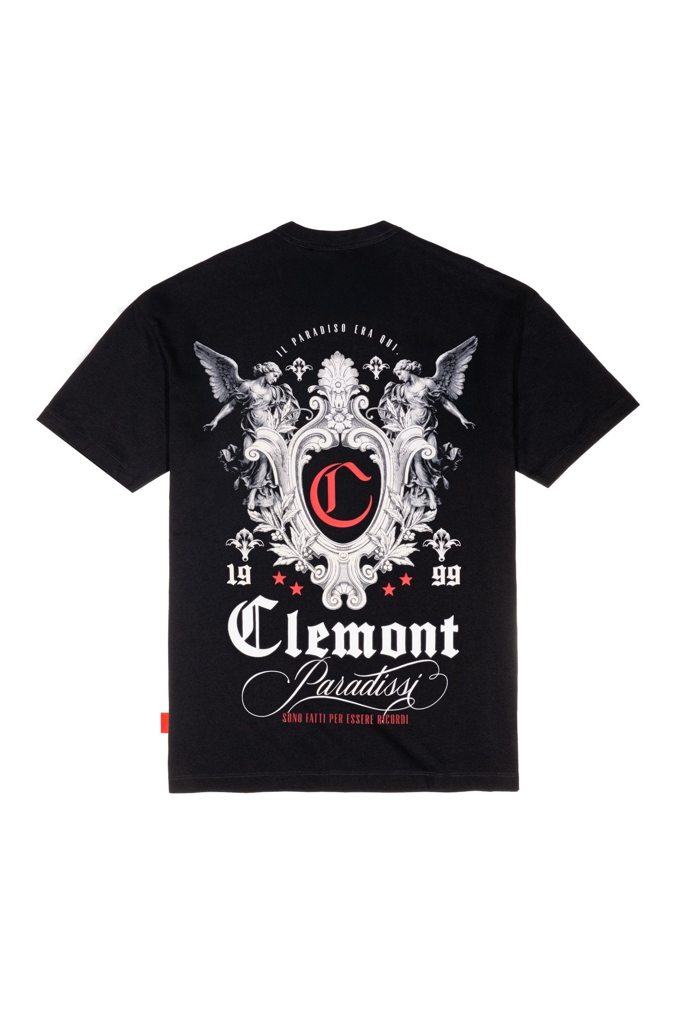 CAMISETA MASCULINO EUFORIA NEGRO CLEMONT - CLEMONT, LLC