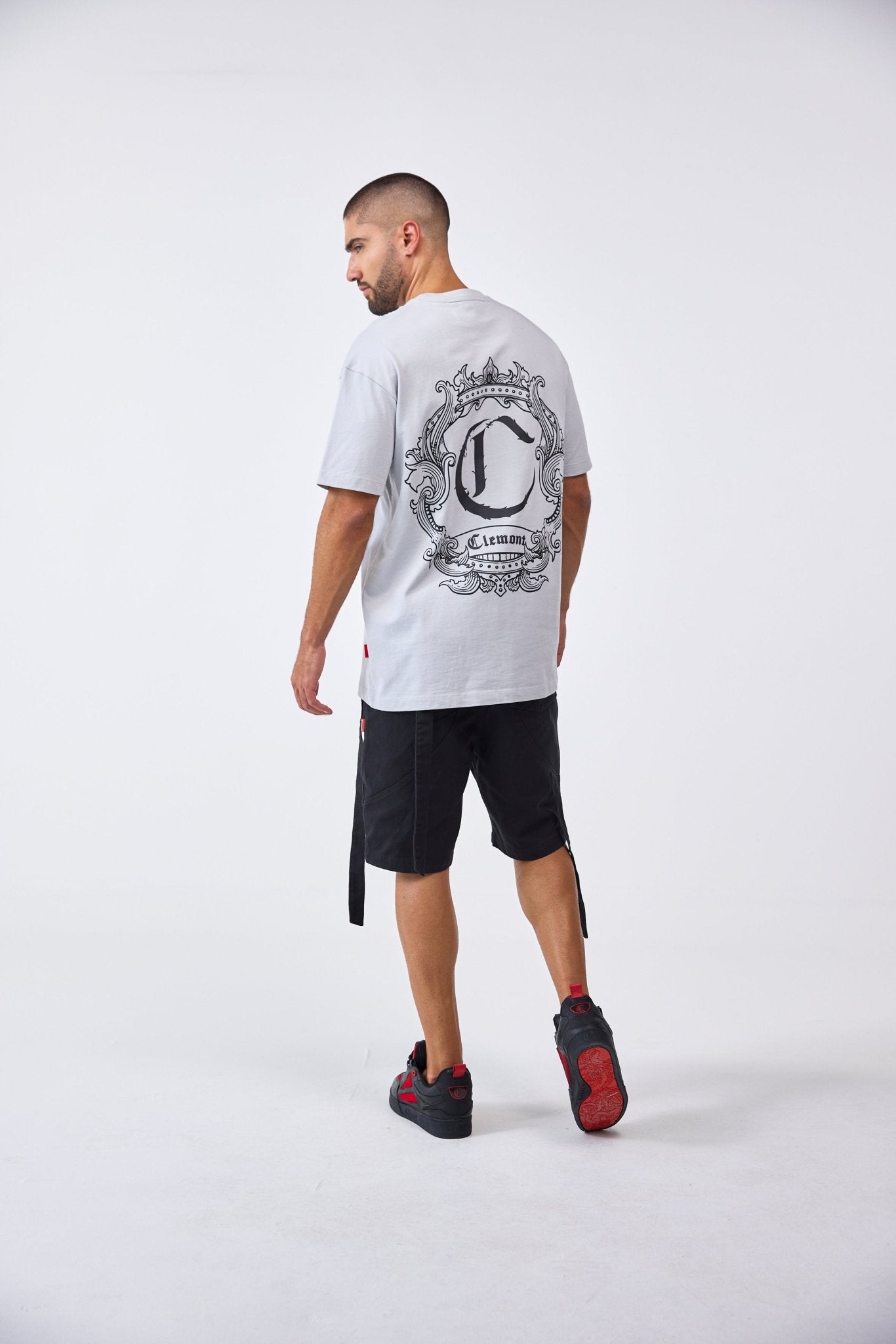 CAMISETA MASCULINO GIOIOSO GRIS CLEMONT - CLEMONT, LLC