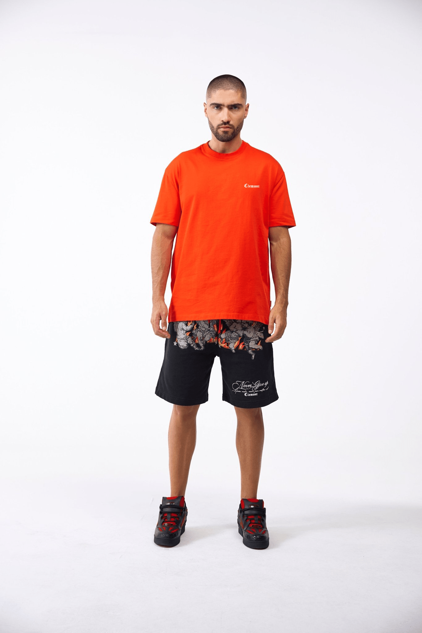 CAMISETA MASCULINO GRAFFIO ROJO CLEMONT - CLEMONT, LLC