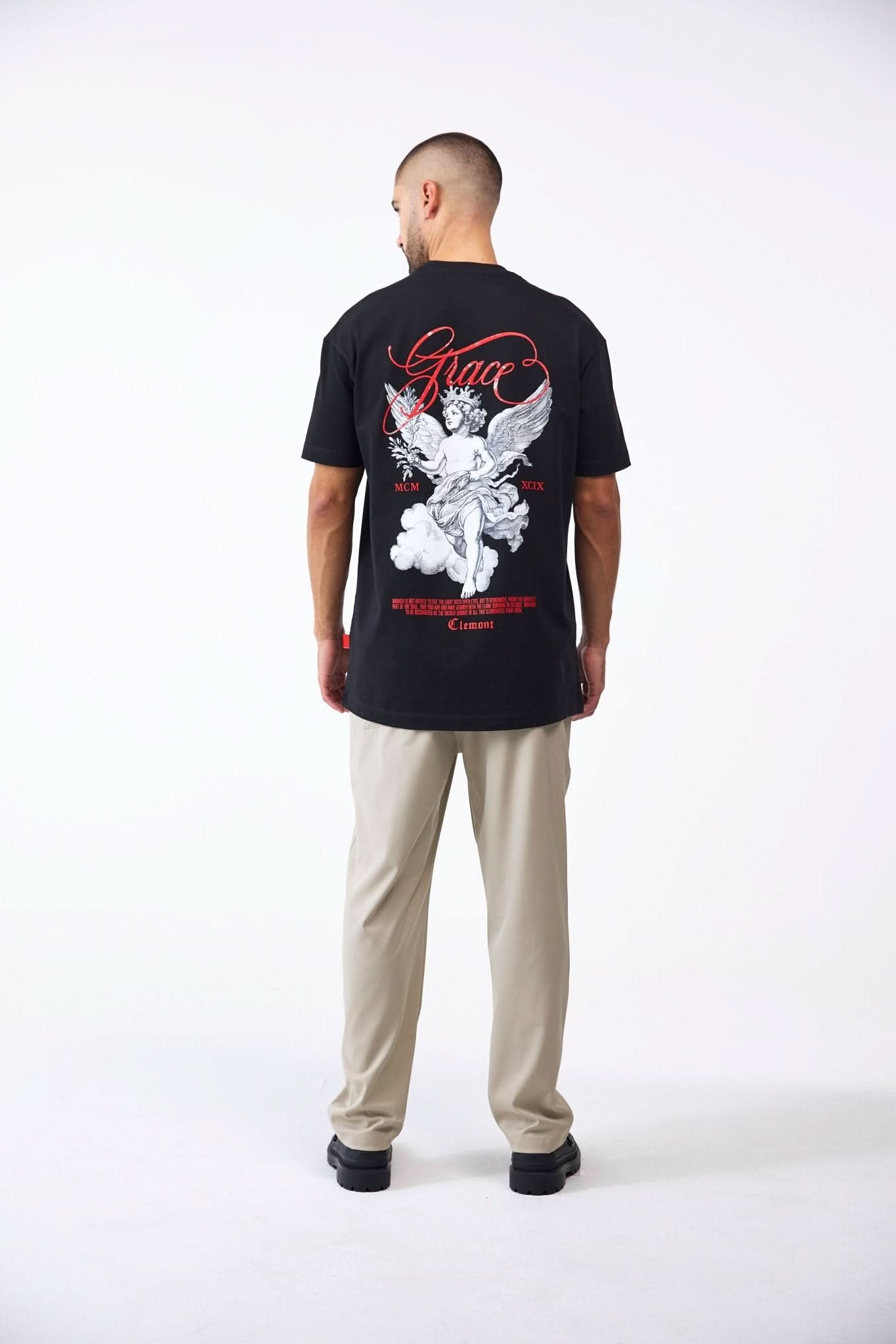 CAMISETA MASCULINO LIBERTÁ NEGRO CLEMONT - Clemont Oficial