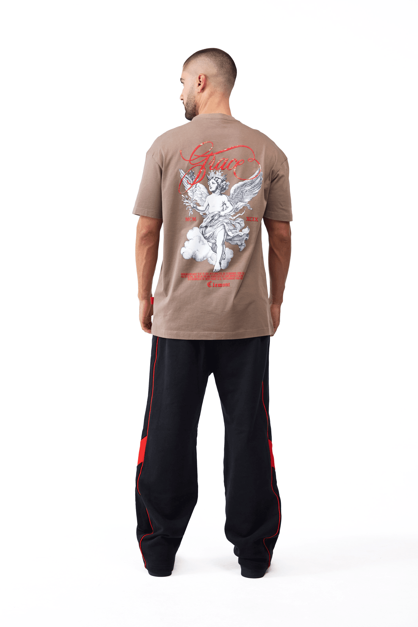 CAMISETA MASCULINO LIBERTÁ TAUPE CLEMONT - CLEMONT, LLC