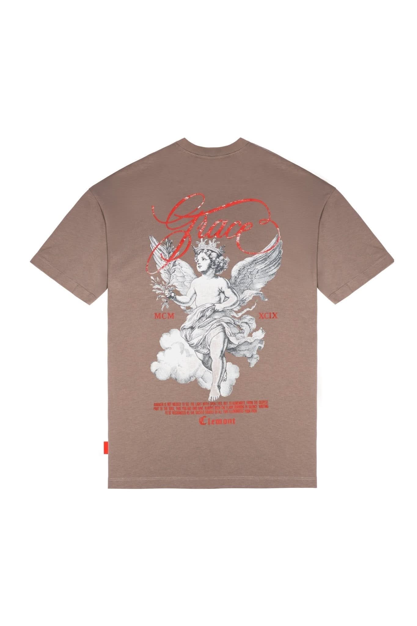 CAMISETA MASCULINO LIBERTÁ TAUPE CLEMONT - CLEMONT, LLC