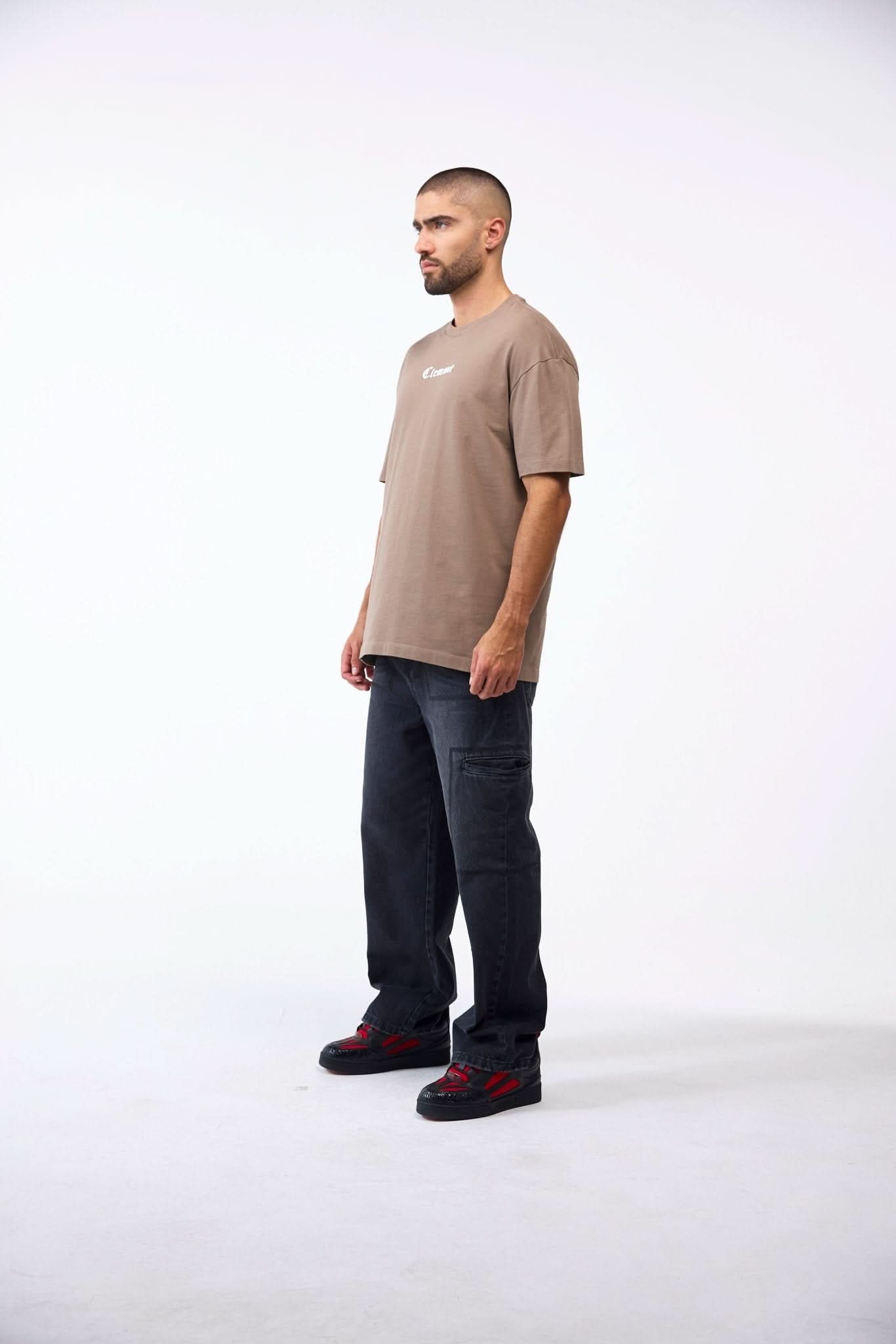 CAMISETA MASCULINO PALADINO TAUPE CLEMONT - CLEMONT, LLC