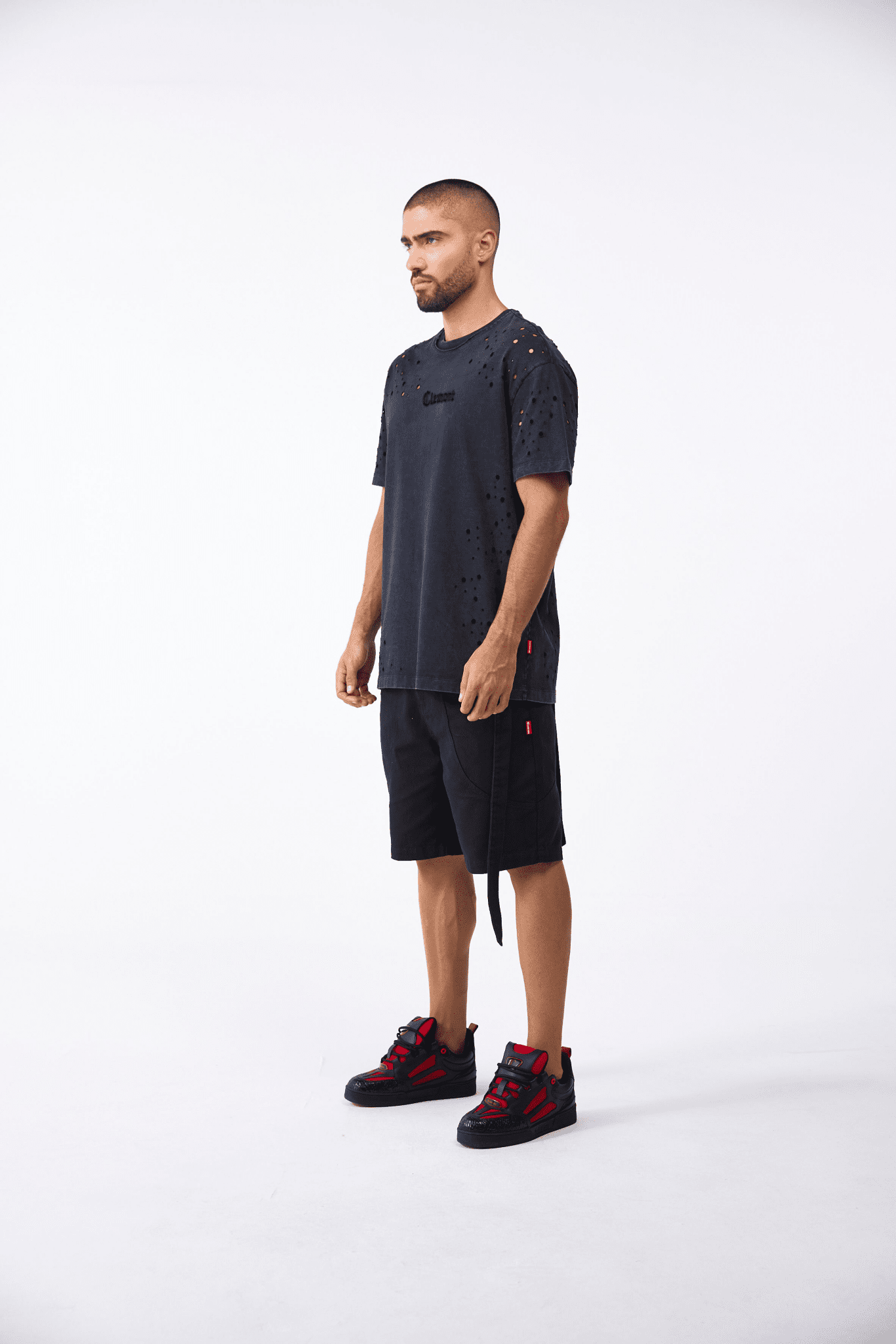 CAMISETA MASCULINO TORCHI NEGRO CLEMONT - CLEMONT, LLC