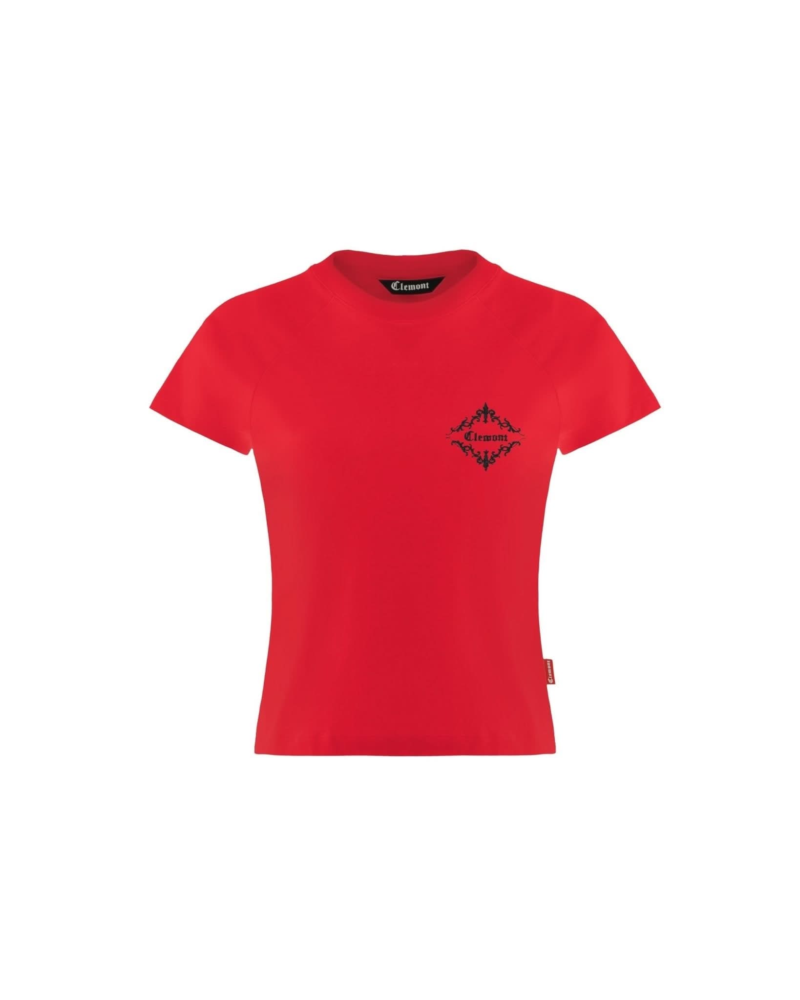 CAMISETA MUJER LUMINOSO RED CLEMONT - CLEMONT, LLC