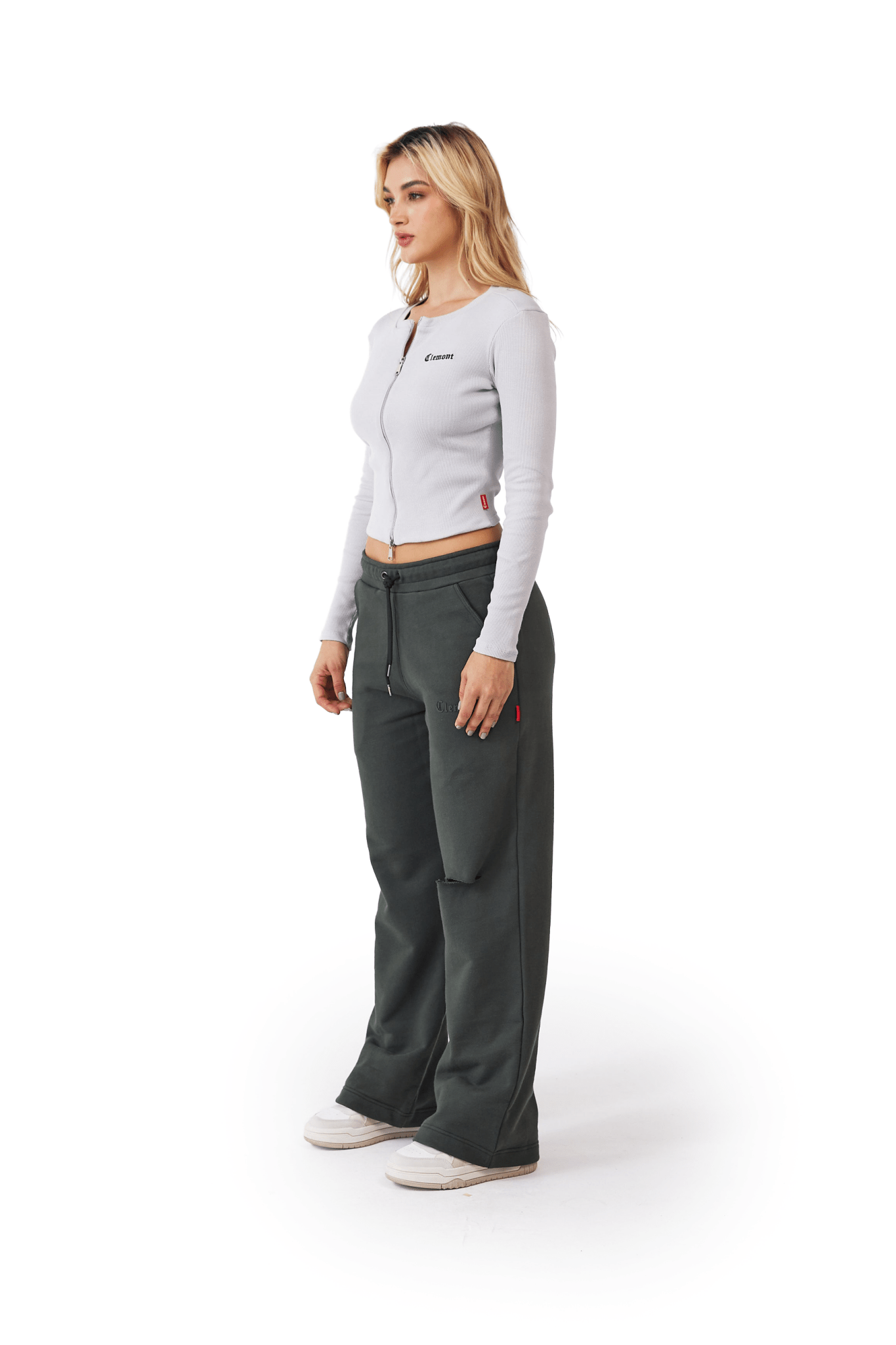 CAMISETA MUJER VELENO GRIS CLEMONT - CLEMONT, LLC