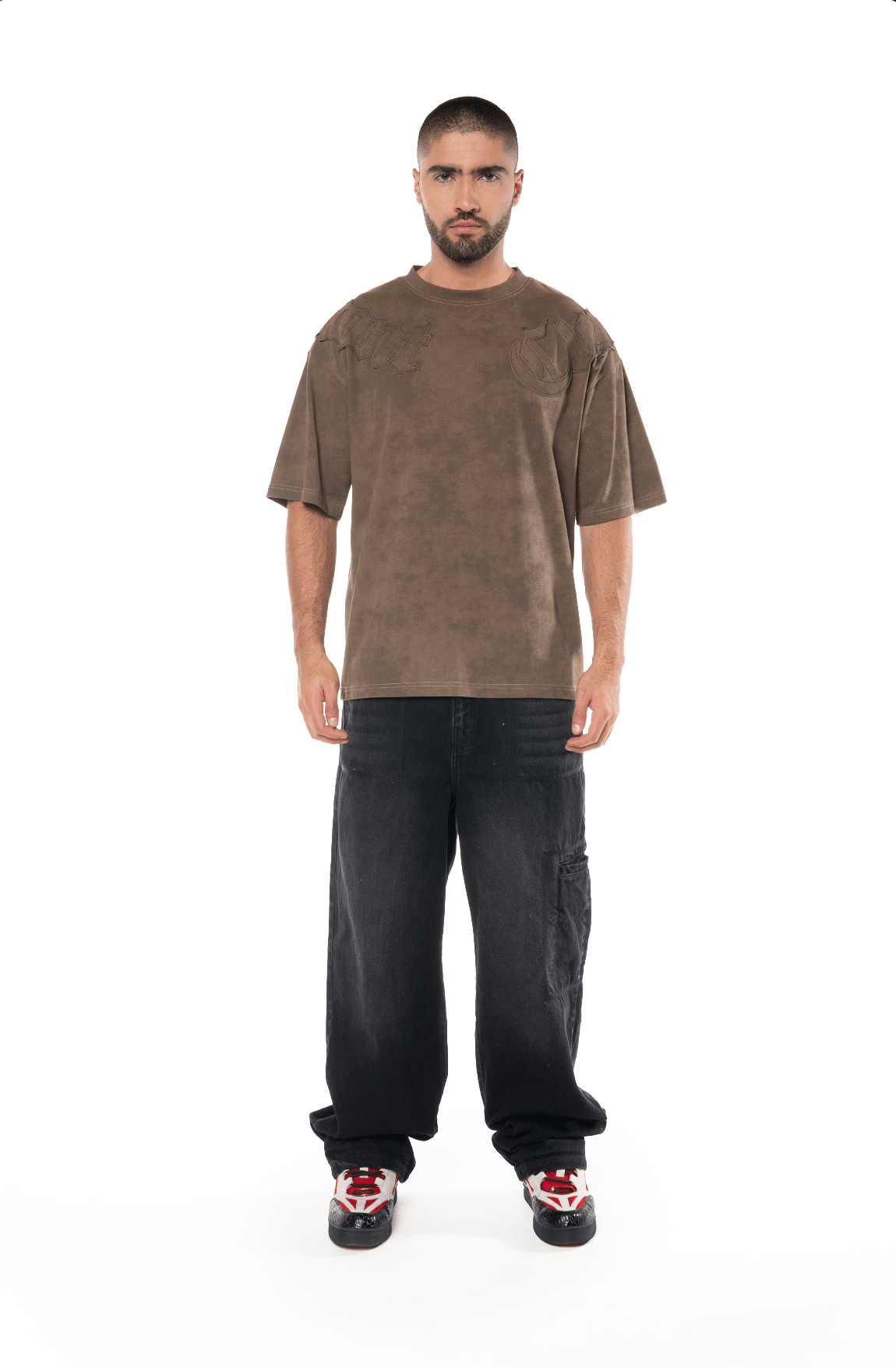 CAMISETA OVERSIZED AFFANNO CAFÉ MASCULINO CLEMONT - CLEMONT, LLC