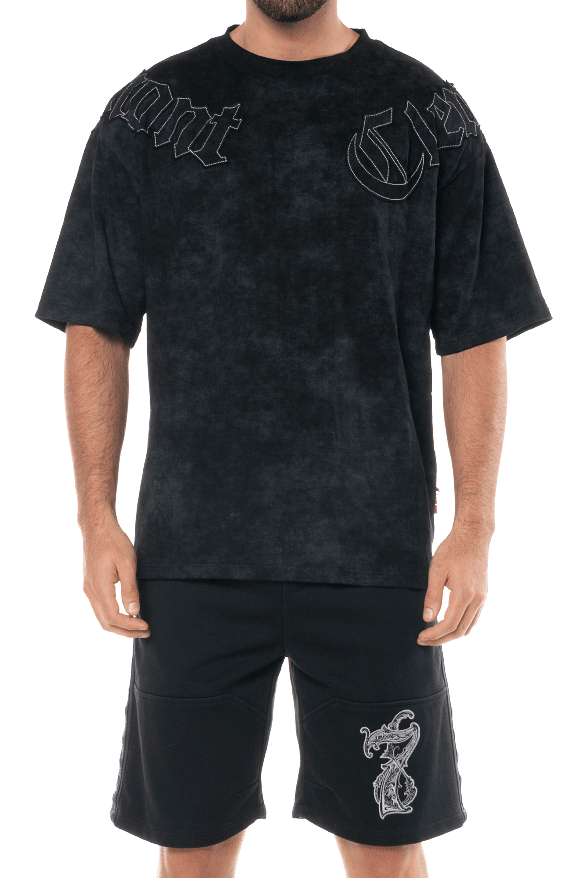 CAMISETA OVERSIZED AFFANNO NEGRO MASCULINO CLEMONT - CLEMONT, LLC