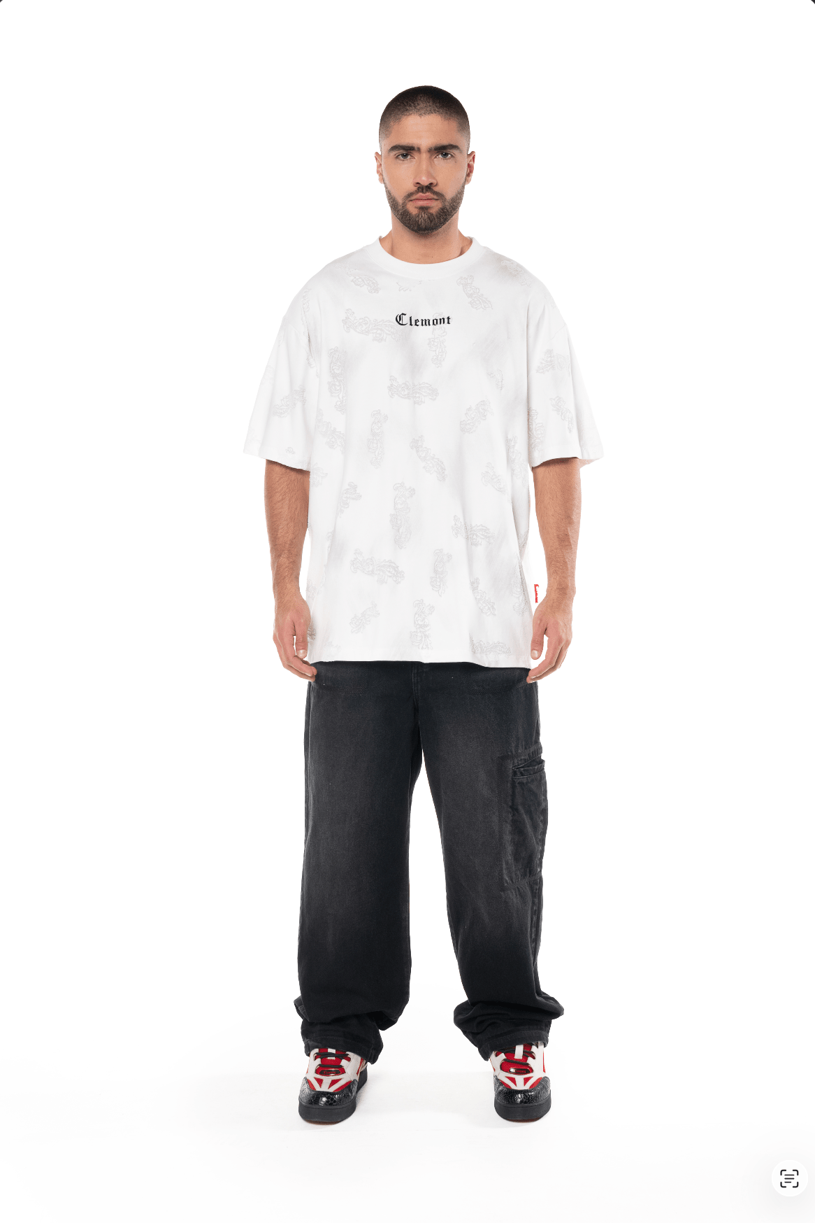 CAMISETA OVERSIZED CITTA CREMA MASCULINO CLEMONT - CLEMONT, LLC
