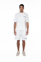 CAMISETA OVERSIZED MASCULINO ESTIVO CREMA/NEGRO CLEMONT - CLEMONT, LLC