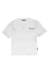 CAMISETA OVERSIZED MASCULINO ESTIVO CREMA/NEGRO CLEMONT - CLEMONT, LLC