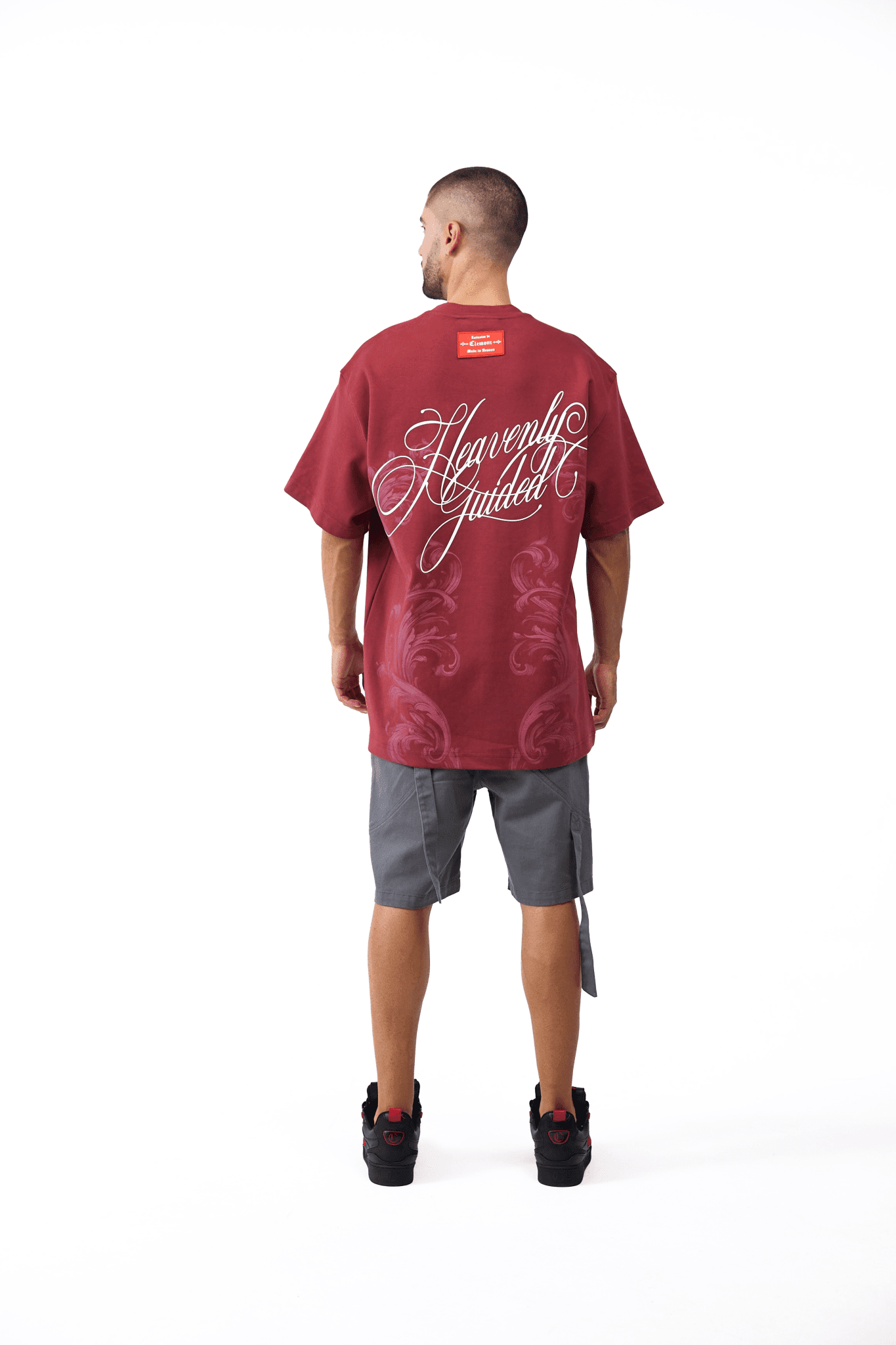 CAMISETA OVERSIZED MASCULINO NOCTURNA VINOTINTO CLEMONT - CLEMONT, LLC