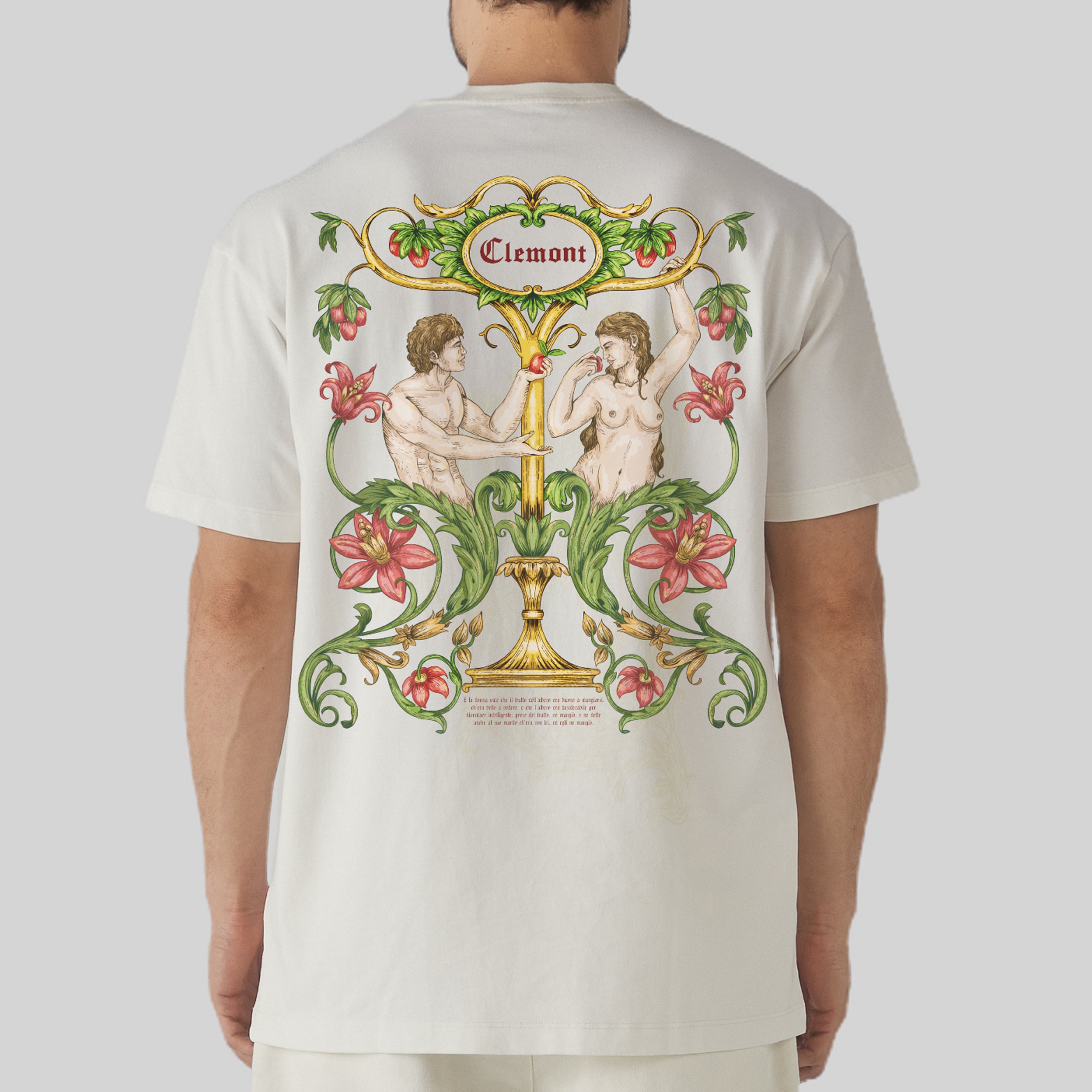 CAMISETA ADAMO CREMA CLEMONT