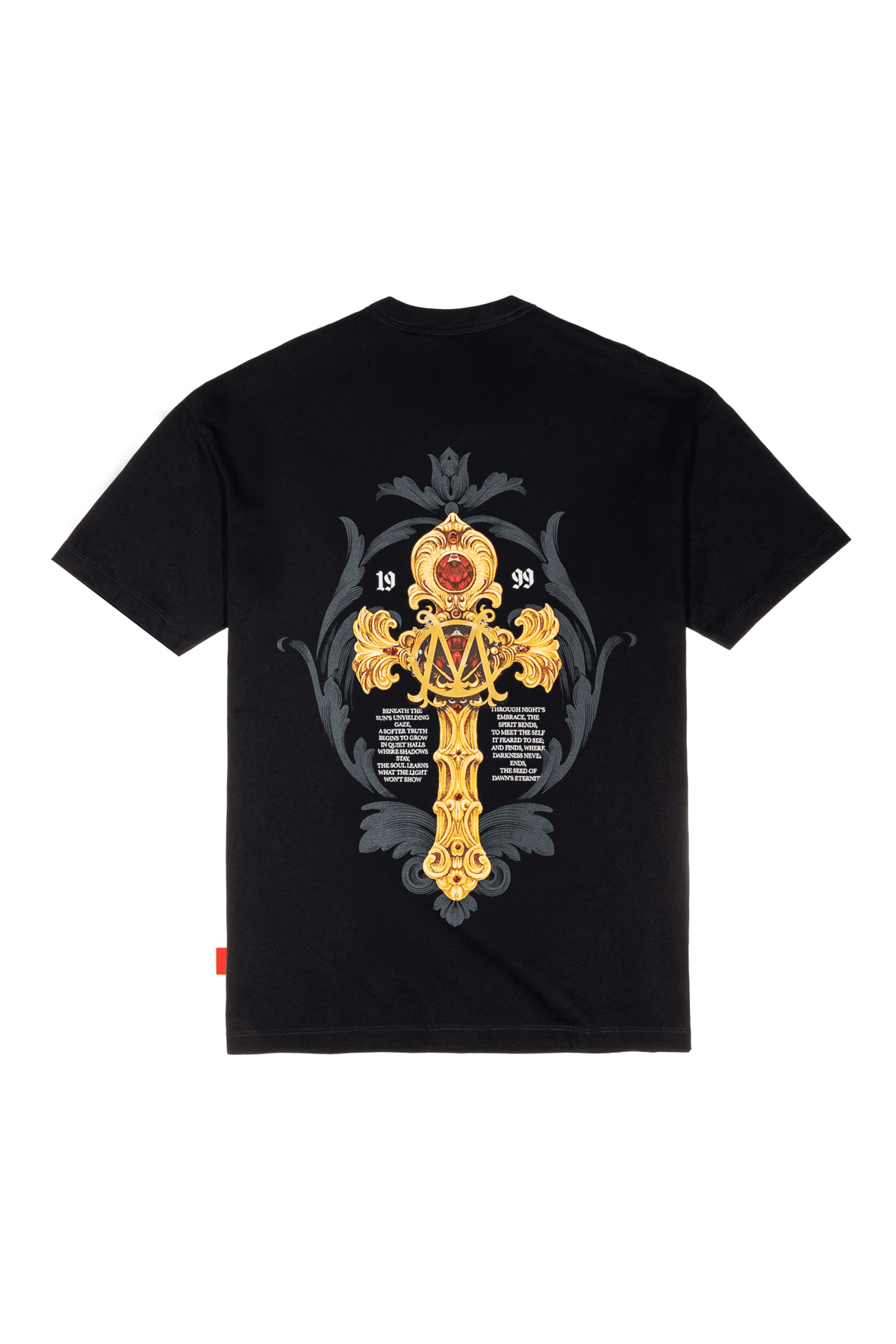 CONTENITORE BLACK MEN'S T-SHIRT CLEMONT - CLEMONT US