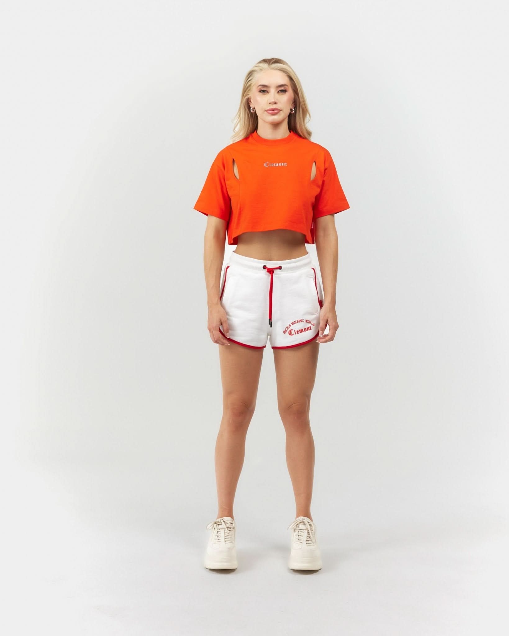 CROP TOP MUJER RAGGIANTE RED CLEMONT - CLEMONT, LLC