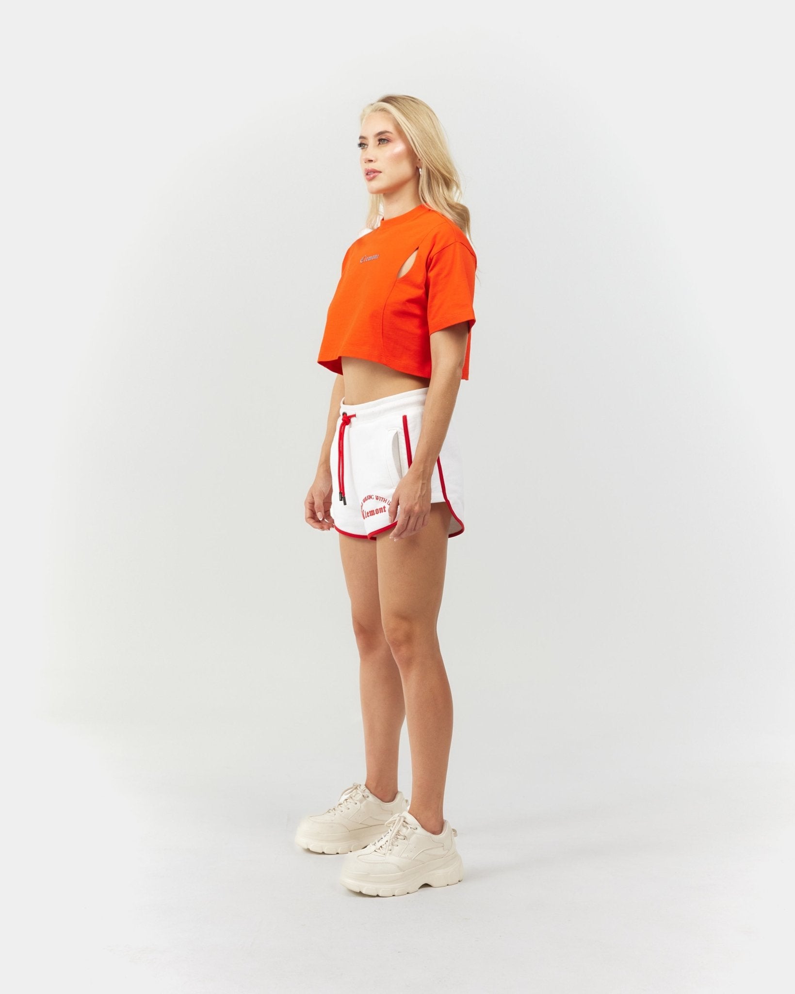 CROP TOP MUJER RAGGIANTE RED CLEMONT - CLEMONT, LLC