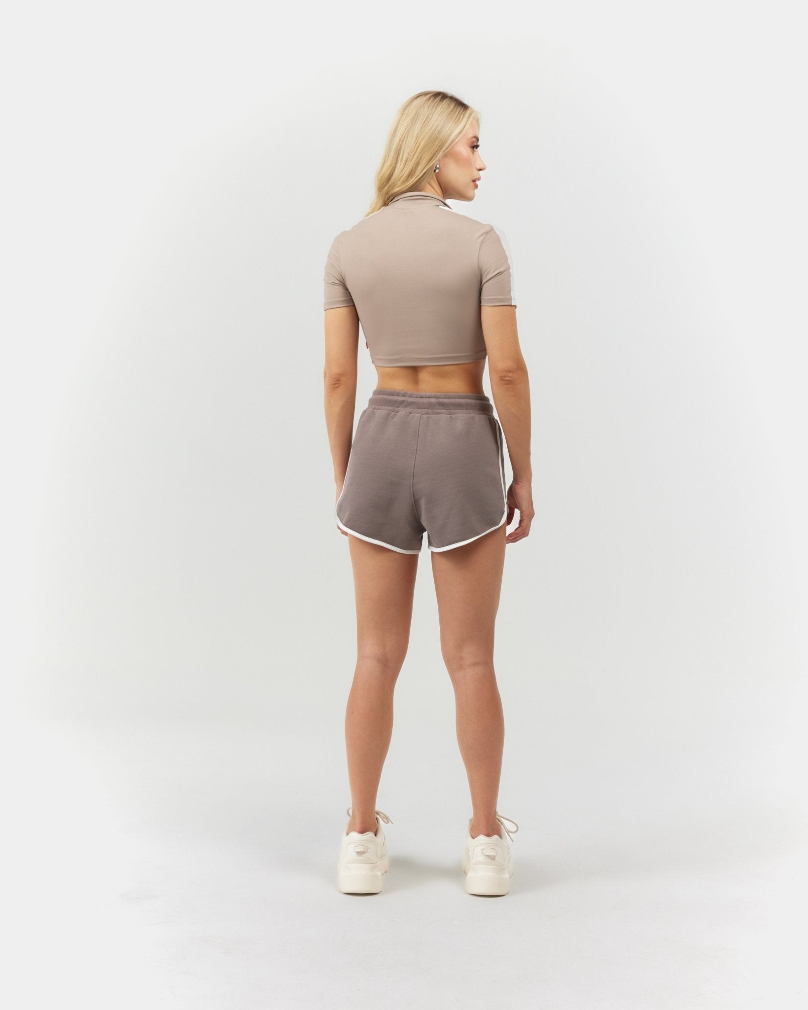 CROP TOP WOMEN LUMINOSA TAUPE CLEMONT - CLEMONT, LLC