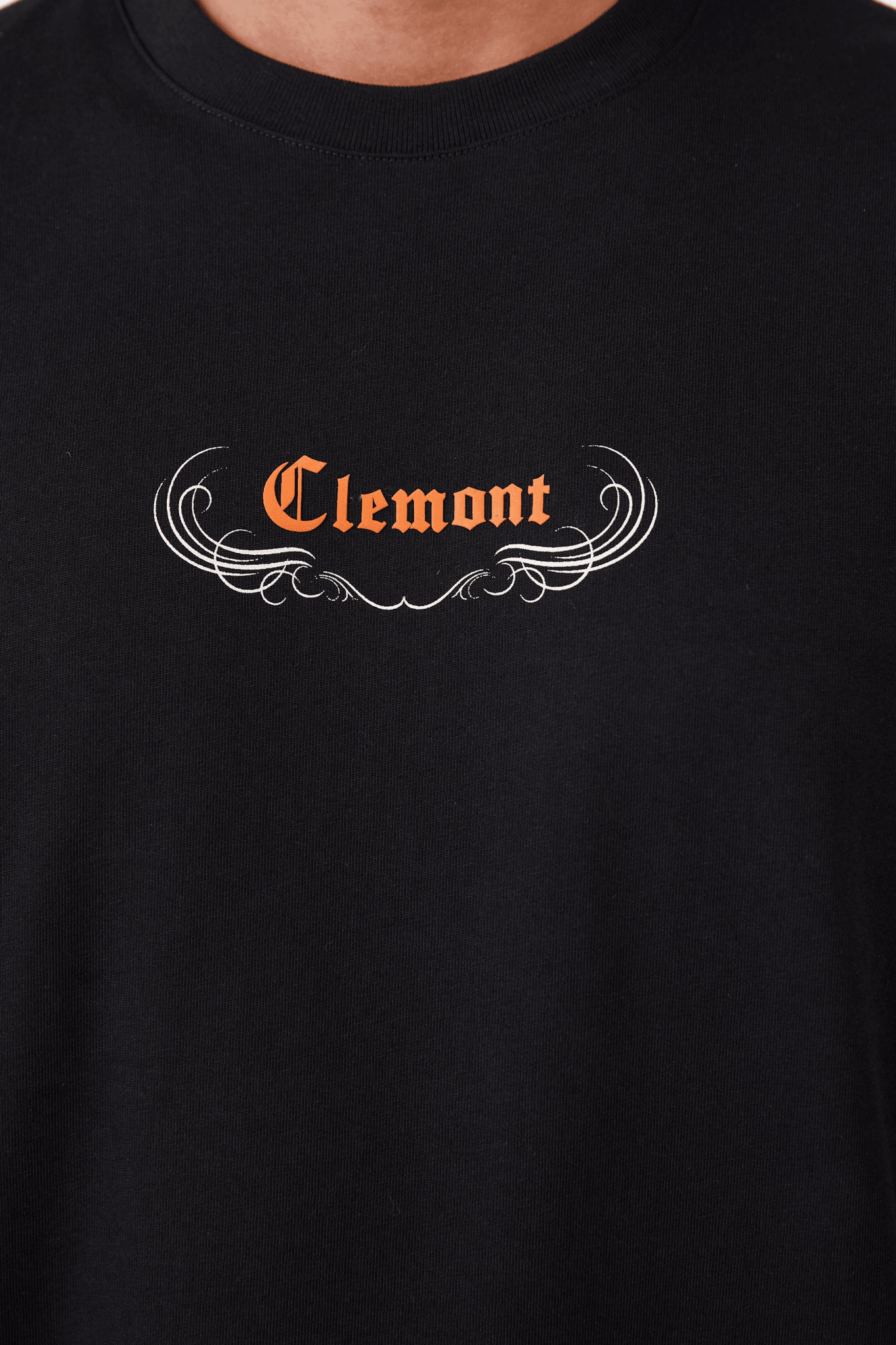 EREBO T - SHIRT MEN BLACK - CLEMONT US