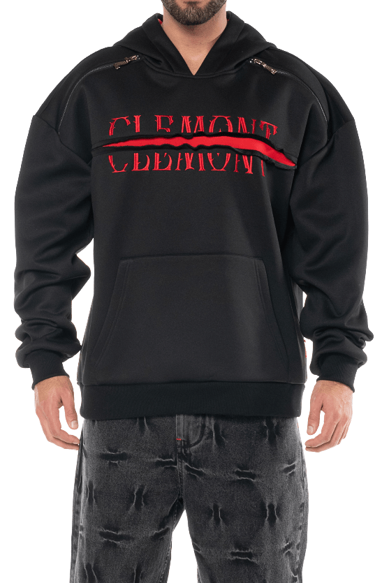 HOODIE DECADUTO NEGRO MASCULINO CLEMONT - CLEMONT, LLC
