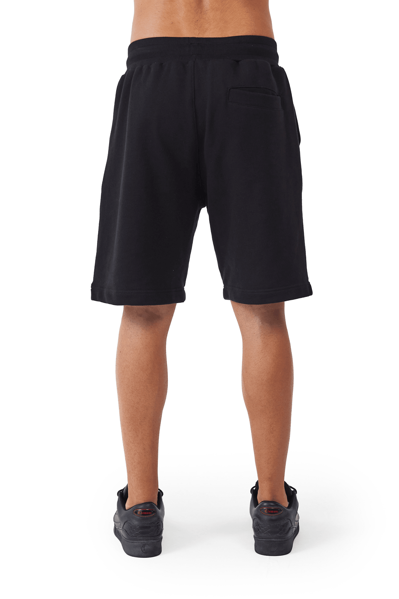 JOGGER SHORTS SCABROSO NEGRO CLEMONT - CLEMONT, LLC