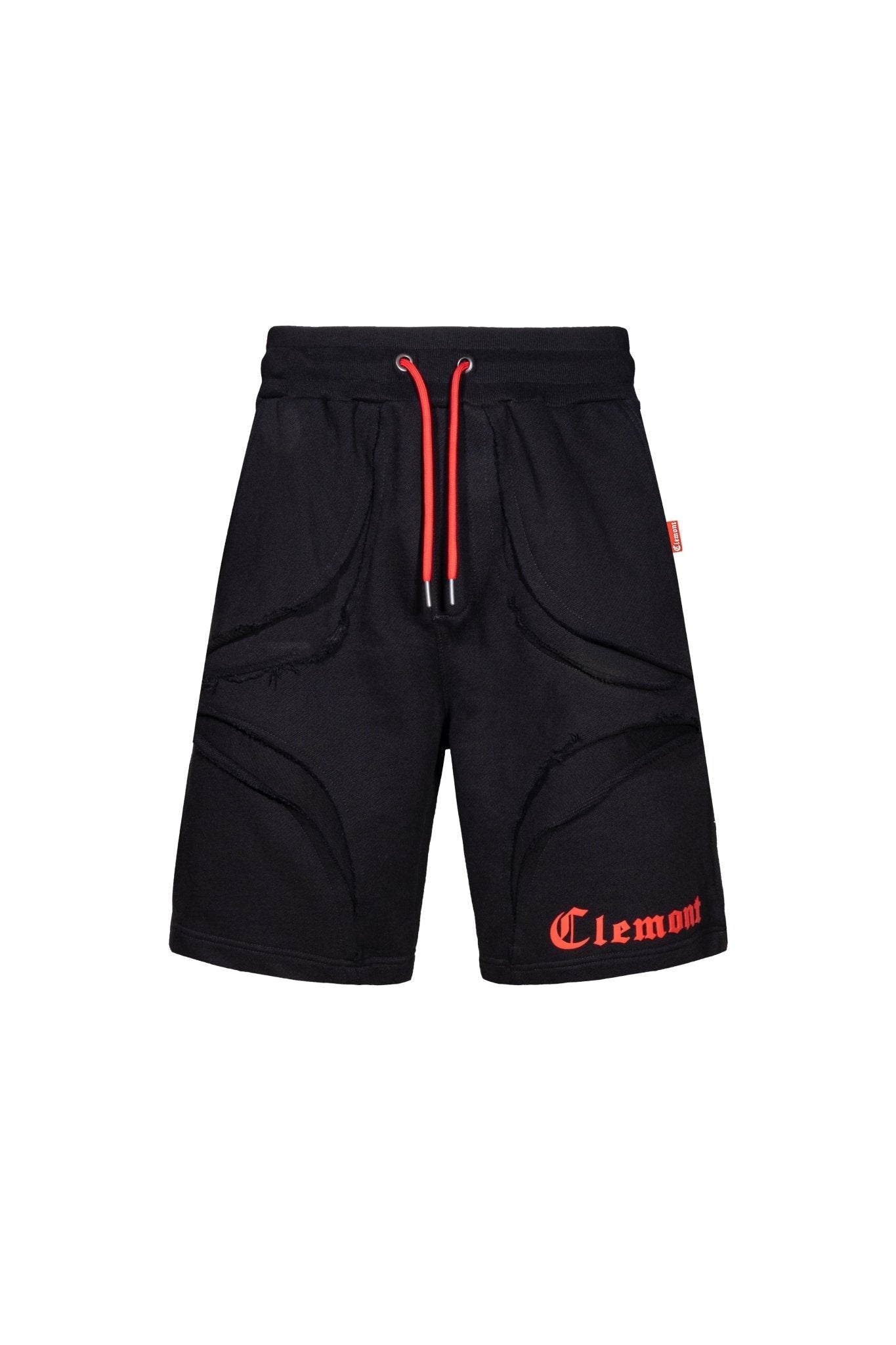 JOGGER SHORTS SCABROSO NEGRO CLEMONT - CLEMONT, LLC