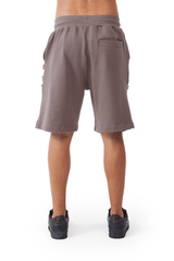 JOGGER SHORTS SCABROSO TAUPE CLEMONT - CLEMONT, LLC